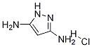 1H -吡唑-3,5-二胺盐酸盐 结构式