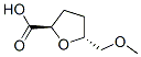 2-Furancarboxylicacid,tetrahydro-5-(methoxymethyl)-,(2R-trans)-(9CI) 结构式