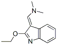 Methanamine, 1-(2-ethoxy-3H-indol-3-ylidene)-N,N-dimethyl-, (E)- (9CI) 结构式