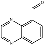 喹喔啉-5甲醛 结构式