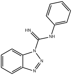 N-phenyl-1H-benzo[d][1,2,3]triazol-1-carboxiMidaMide 结构式