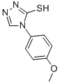 4-(4-METHOXY-PHENYL)-4H-[1,2,4]TRIAZOLE-3-THIOL 结构式