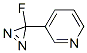 Pyridine, 3-(3-fluoro-3H-diazirin-3-yl)- (9CI) 结构式