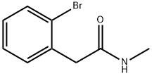 2-(2-BROMOPHENYL)-N-METHYLACETAMIDE 结构式