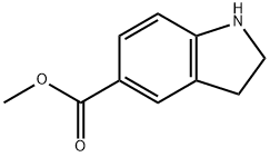 吲哚-5-羧酸甲酯 结构式