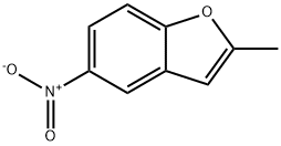 2-甲基-苯并呋喃,5-硝基- 结构式