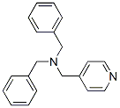 N,N-二苄基吡啶-4-甲胺 结构式