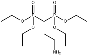 TETRAETHYL(3-AMINOPROPYLIDENE)BISPHOSPHONATE 结构式