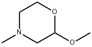 Morpholine, 2-methoxy-4-methyl- (9CI) 结构式