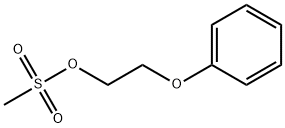 2-phenoxyethyl Methanesulfonate 结构式