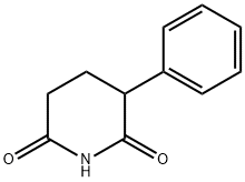 3-Phenylpiperidine-2,6-dione 结构式