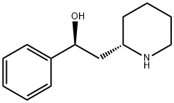 (αS,2S)-α-Phenyl-2-piperidineethanol 结构式