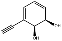 3,5-Cyclohexadiene-1,2-diol, 3-ethynyl-, cis- (9CI) 结构式
