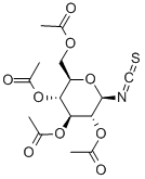 2 3 4 6-四-O-乙酰-BETA-吡喃葡萄糖 结构式