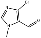 4-溴-1-甲基-1H-咪唑-5-甲醛 结构式