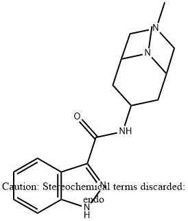 Indisetron 结构式