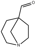 1-AZABICYCLO[3.2.1]OCTANE-5-CARBOXALDEHYDE 结构式