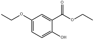 5-乙氧基-2-羟基苯甲酸乙酯 结构式