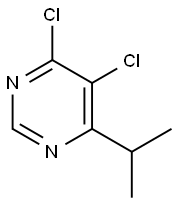 4,5-DICHLORO-6-ISOPROPYLPYRIMIDINE 结构式