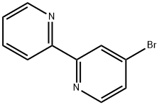 4-溴-2,2'-联吡啶 结构式