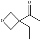 1-(3-乙基氧杂环丁烷-3-基)乙烷-1-酮 结构式