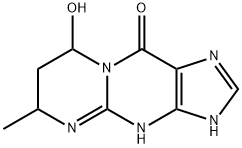 4,6,7,8-Tetrahydro-8-hydroxy-6-methylpyrimido[1,2-a]purin-10(3H)-one 
(Mixture of Diastereomers)
 结构式