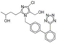 ω-1-Hydroxy Losartan 结构式