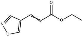 2-Propenoicacid,3-(4-isoxazolyl)-,ethylester(9CI) 结构式