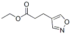 4-Isoxazolepropanoicacid,ethylester(9CI) 结构式