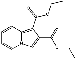 DIETHYL 1,2-INDOLIZINEDICARBOXYLATE 结构式