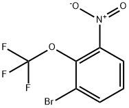 1-溴-3-硝基-2-(三氟甲氧基)-苯 结构式