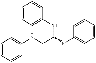 (1Z)-2-ANILINO-N,N''-DIPHENYLETHANIMIDAMIDE 结构式