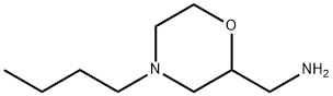 C-(4-丁基-吗啉-2-基)-甲基胺双盐酸盐 结构式