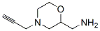 2-Morpholinemethanamine,  4-(2-propynyl)-  (9CI) 结构式