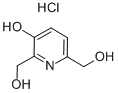 3-羟基-2,6-双(羟甲基)吡啶 盐酸盐 结构式