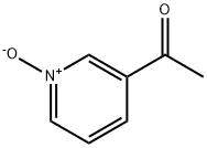 3-乙酰基吡啶N-氧化物 结构式