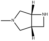 (R,R)-3-Methyl-3,6-diaza-bicyclo[3.2.0]heptane 结构式