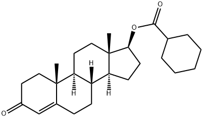 17-.beta.hydroxyandrost-4-en-3-one hexahydrobenzoate 结构式
