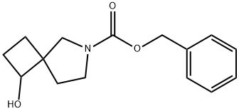 1-羟基-6-氮杂螺[3.4]辛烷-6-羧酸苄酯 结构式