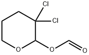 3,3-二氯-2-醛氧四水吡喃 结构式