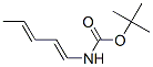 Carbamic acid, 1,3-pentadienyl-, 1,1-dimethylethyl ester, (E,E)- (9CI) 结构式