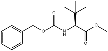 L-VALINE, 3-METHYL-N-[(PHENYLMETHOXY)CARBONYL]-, METHYL ESTER 结构式