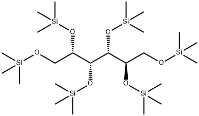 TRIMETHYLSILYL-D(-)SORBITOL 结构式