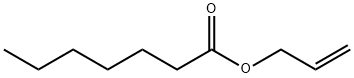 庚酸烯丙酯 结构式