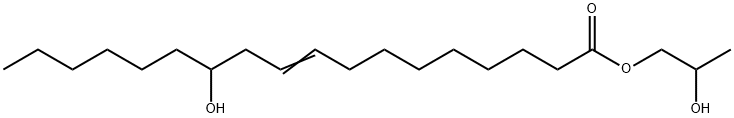 2-hydroxypropyl ricinoleate 结构式
