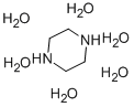 哌嗪(六水) 结构式