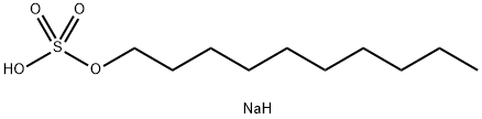 癸基硫酸钠 结构式