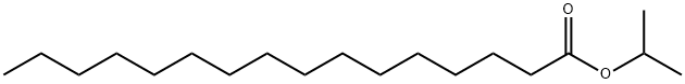 棕榈酸异丙酯 结构式