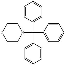 N-三苯甲基吗啉 结构式