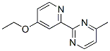 Pyrimidine, 2-(4-ethoxy-2-pyridinyl)-4-methyl- (9CI) 结构式